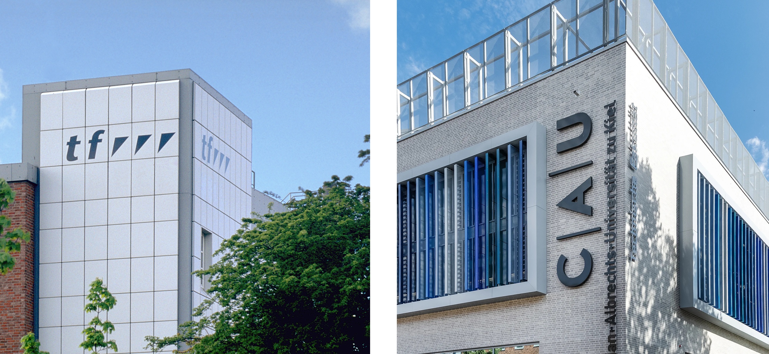 Zwei Gebäude 