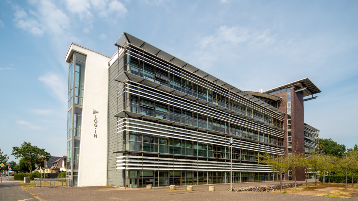 Gebäude des Lernortes LOG-IN in Neumünster