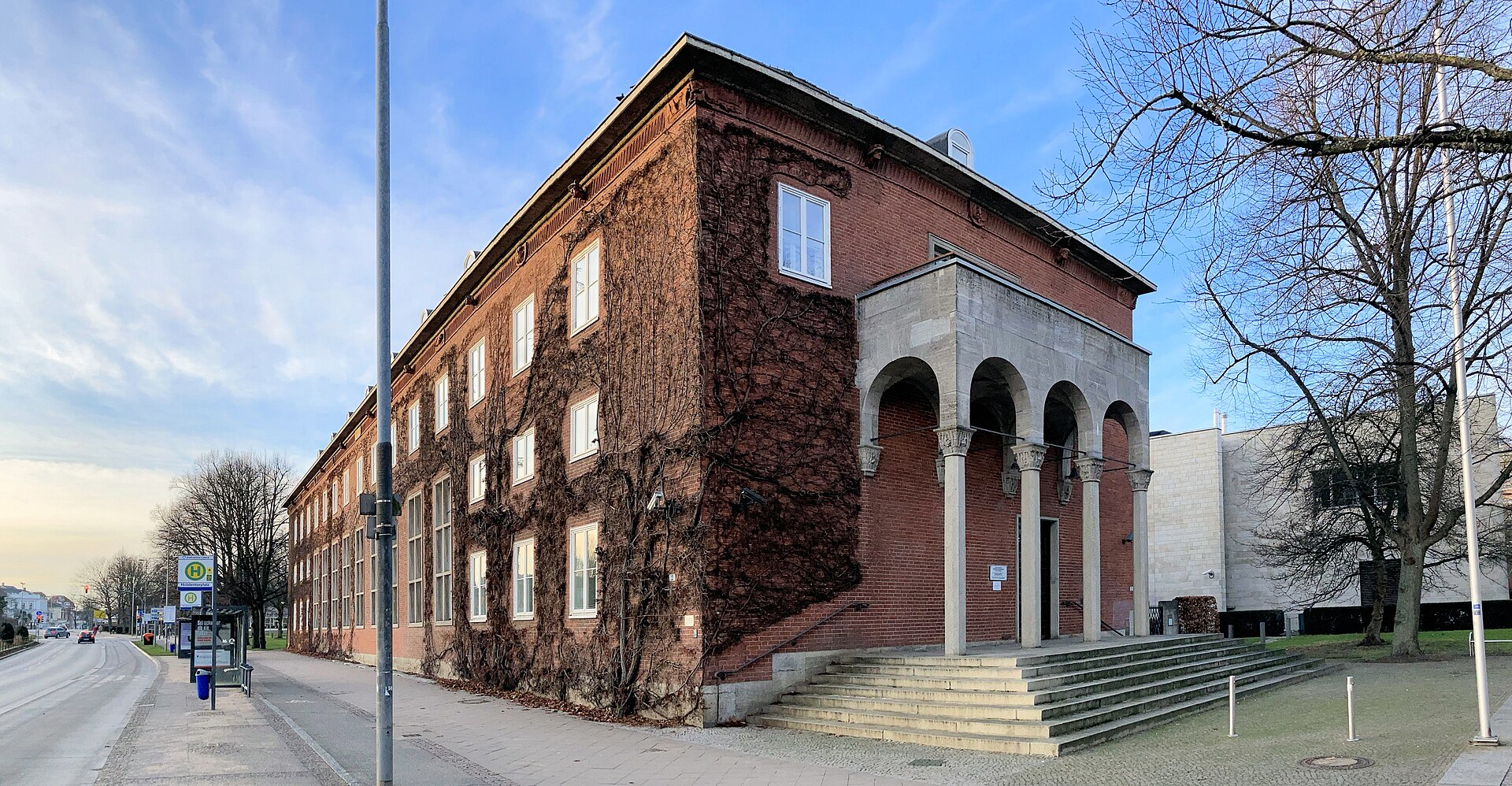 Reichsbankgebäude im Januar 2021