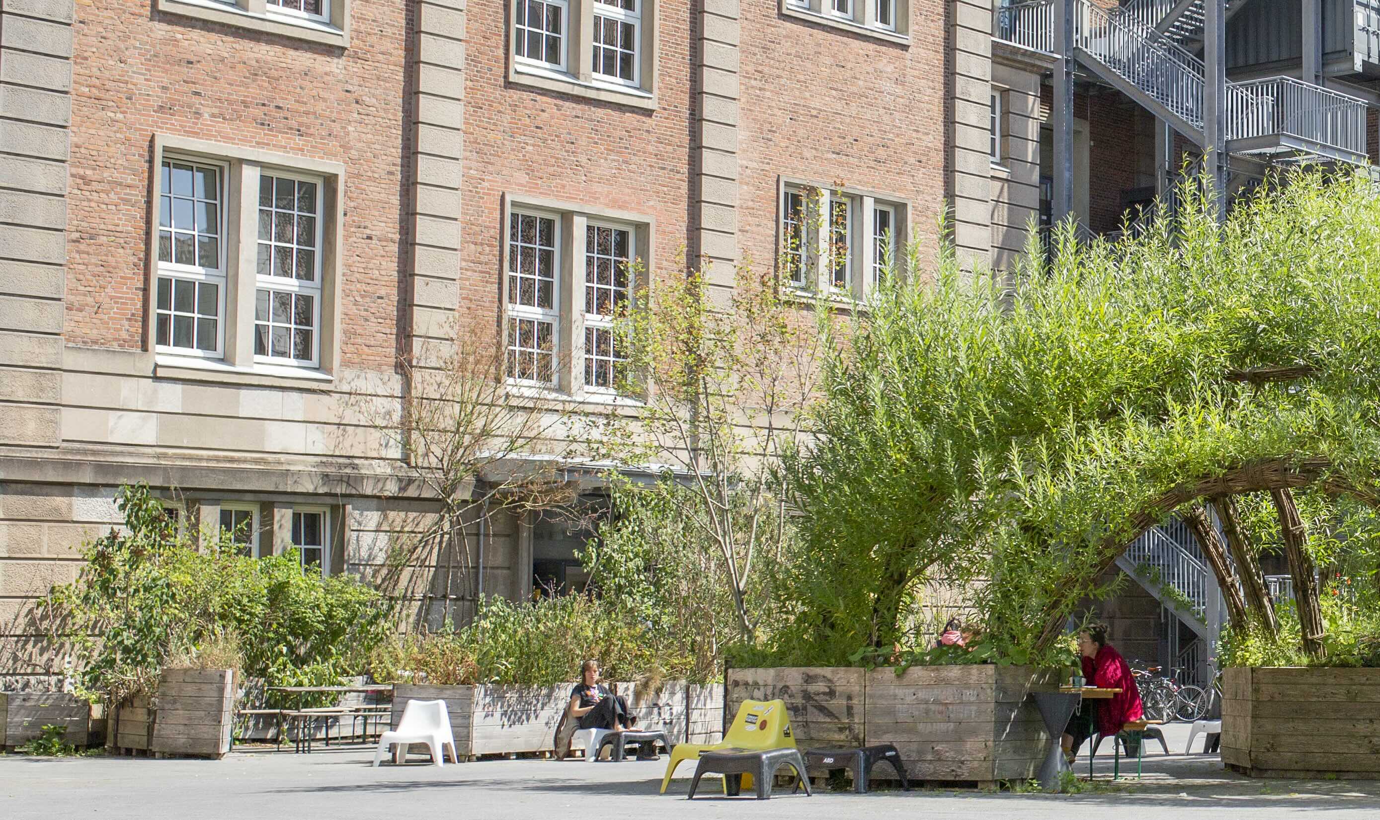 Eingang Altbau Muthesius