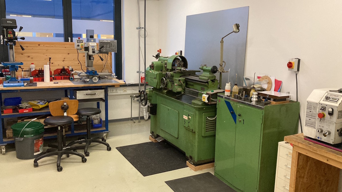 Blick in die Werkstatt