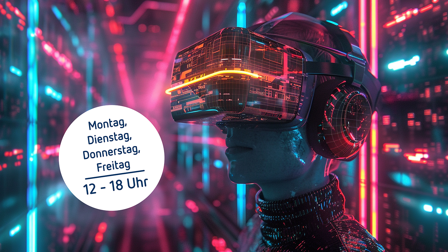 Öffnungszeiten: Montag, Dienstag, Donnerstag, Freitag 12 - 18 Uhr