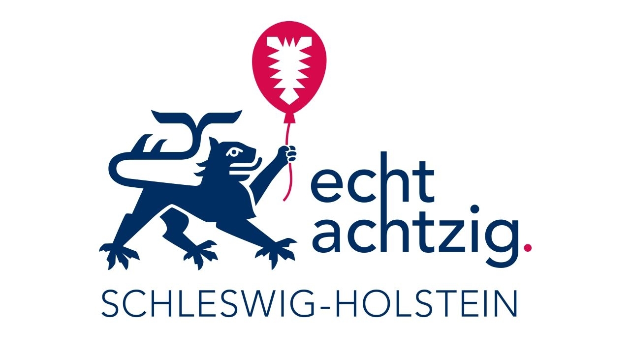 80 Jahre Schleswig-Holstein Logo