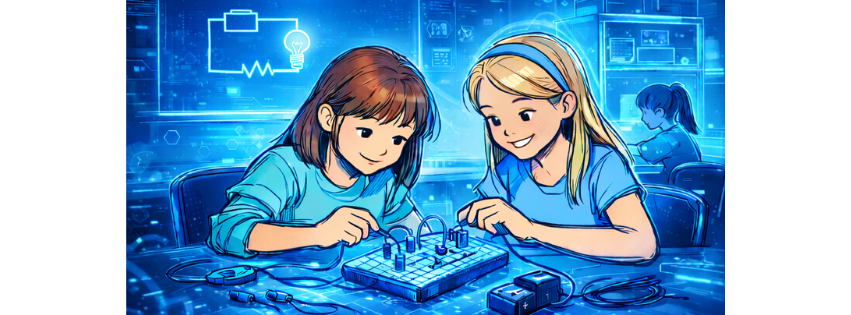 Mädchen an Steckplatine - DLC - KI