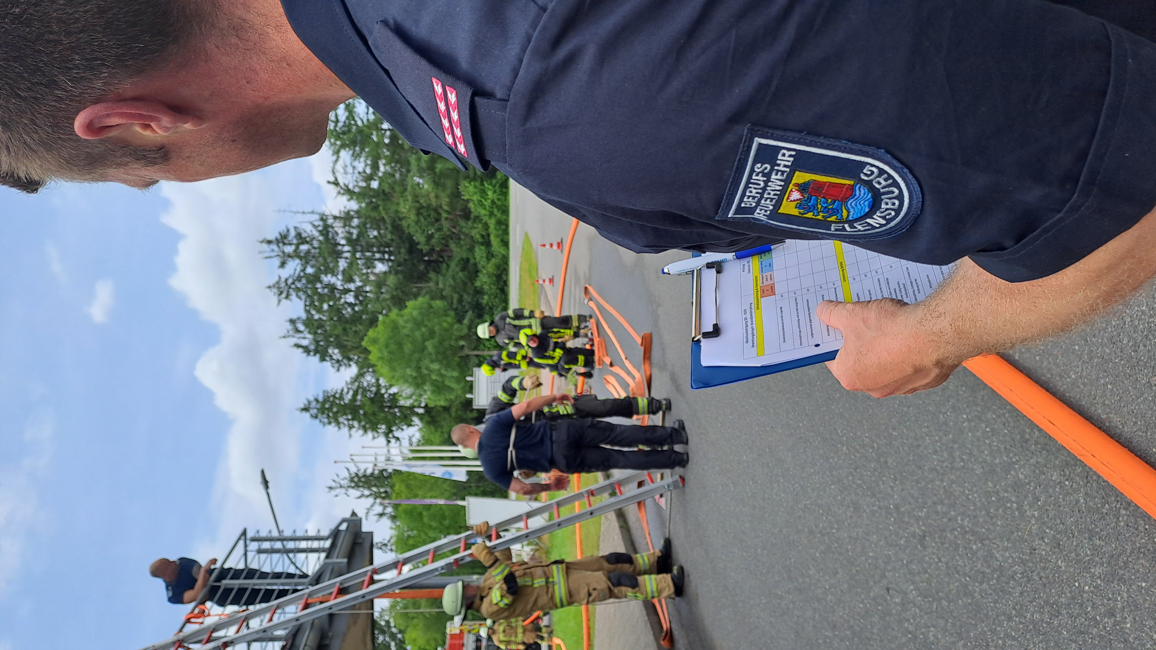 Feuerwehr-Pr&uuml;fung am G&auml;stehaus
